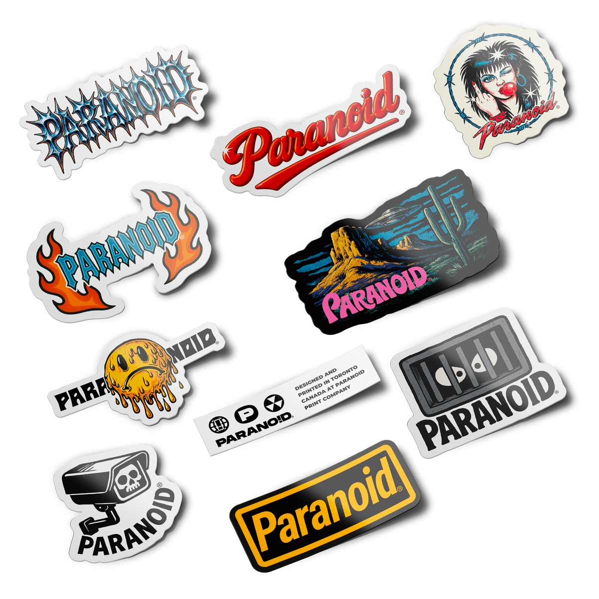 TEN YEARS GONE 10 STICKER PACK