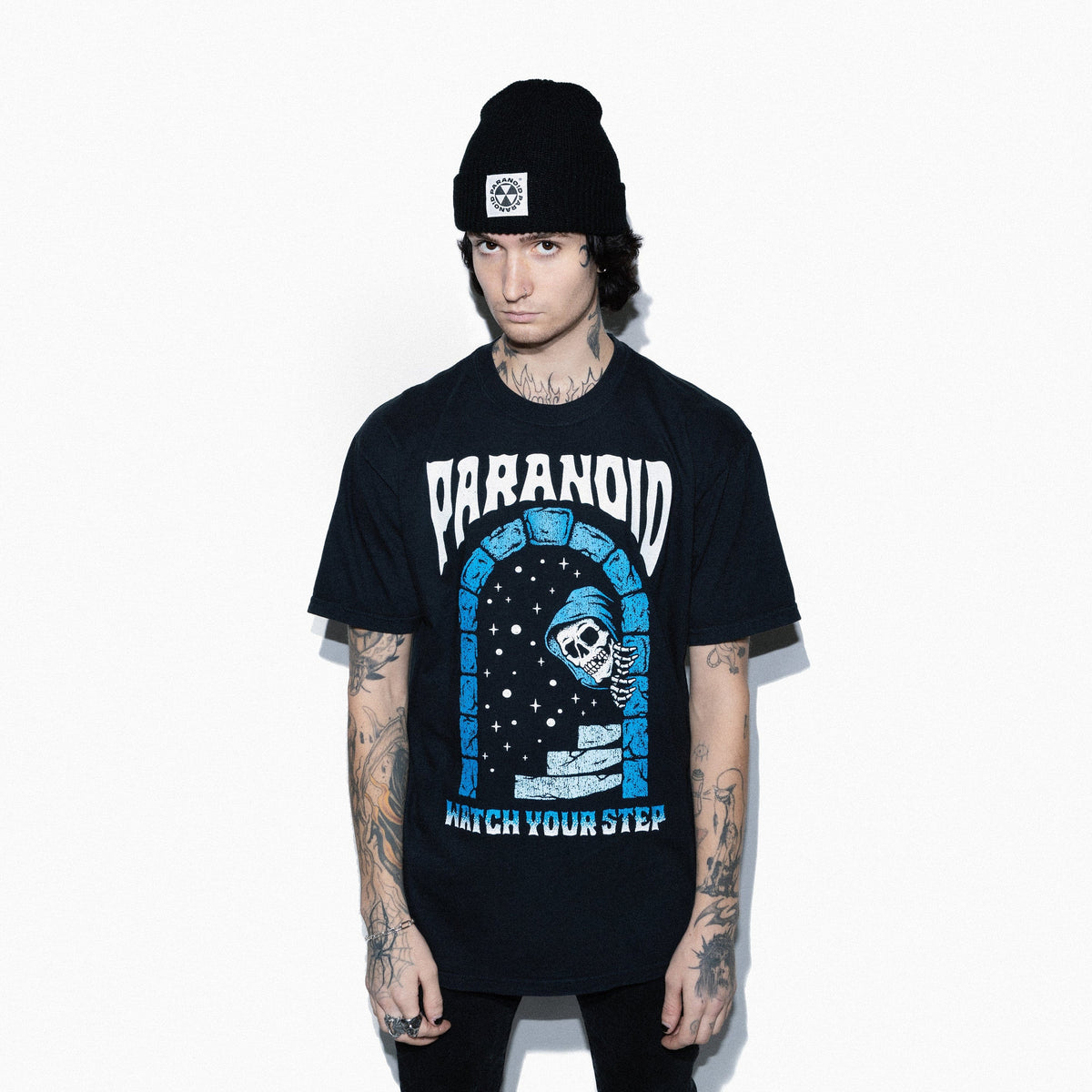 WATCH YOUR STEP PREMIUM T-SHIRT