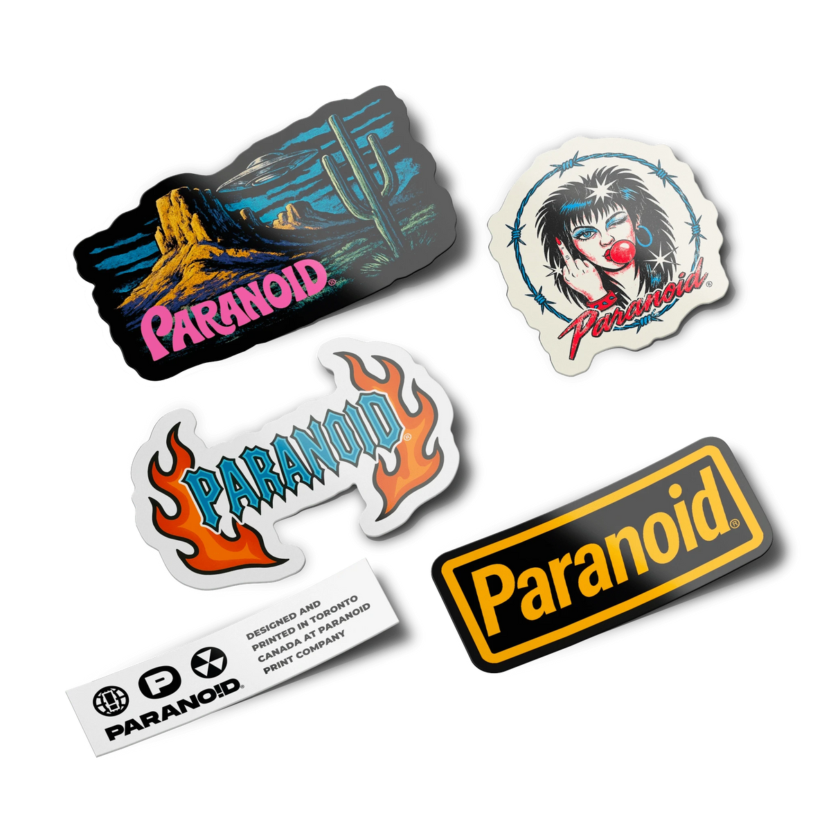 TEN YEARS GONE 5 STICKER PACK #1