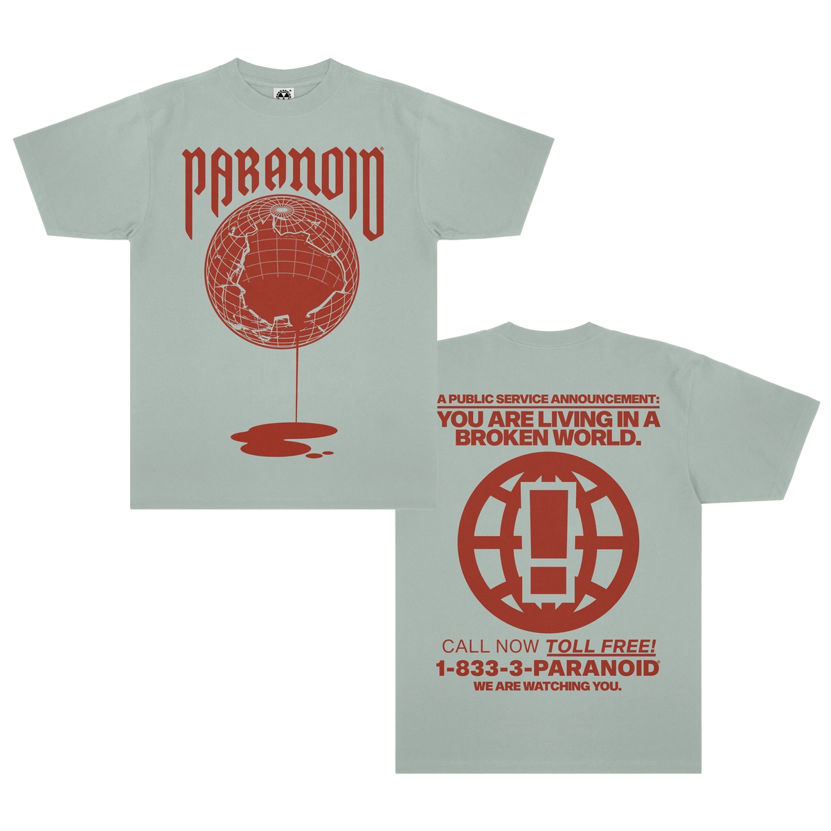 BROKEN WORLD MILDEW PREMIUM T-SHIRT