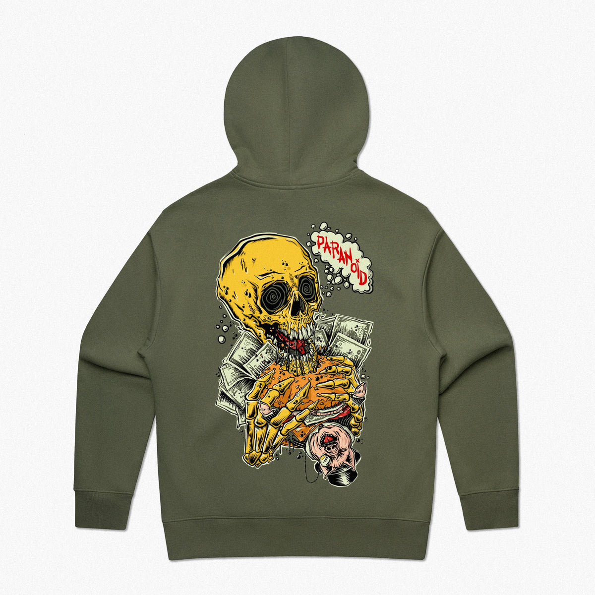 EAT THE RICH PREMIUM PULLOVER HEAVYWEIGHT HOODIE