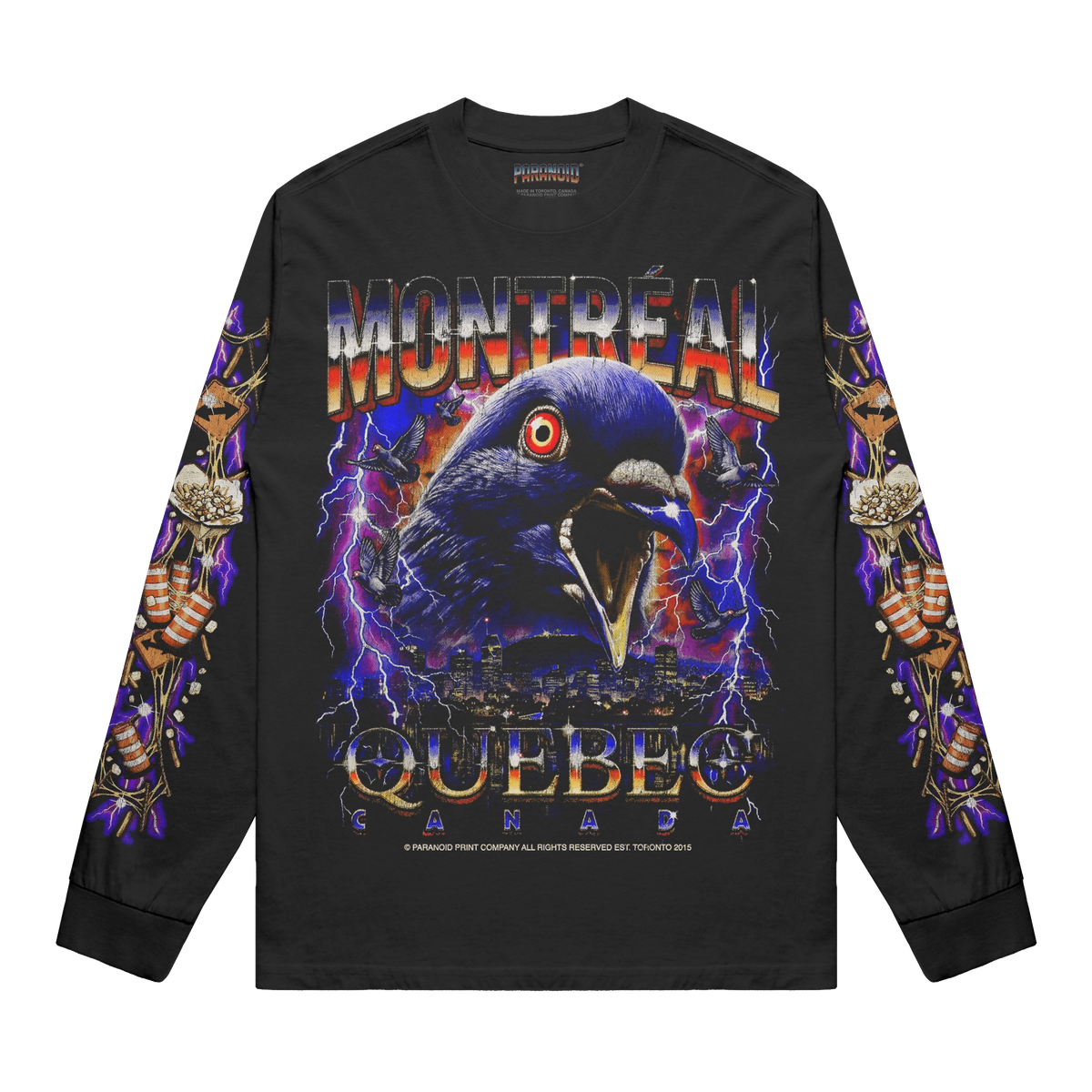 MONTRÉAL PREMIUM LONG SLEEVE T-SHIRT