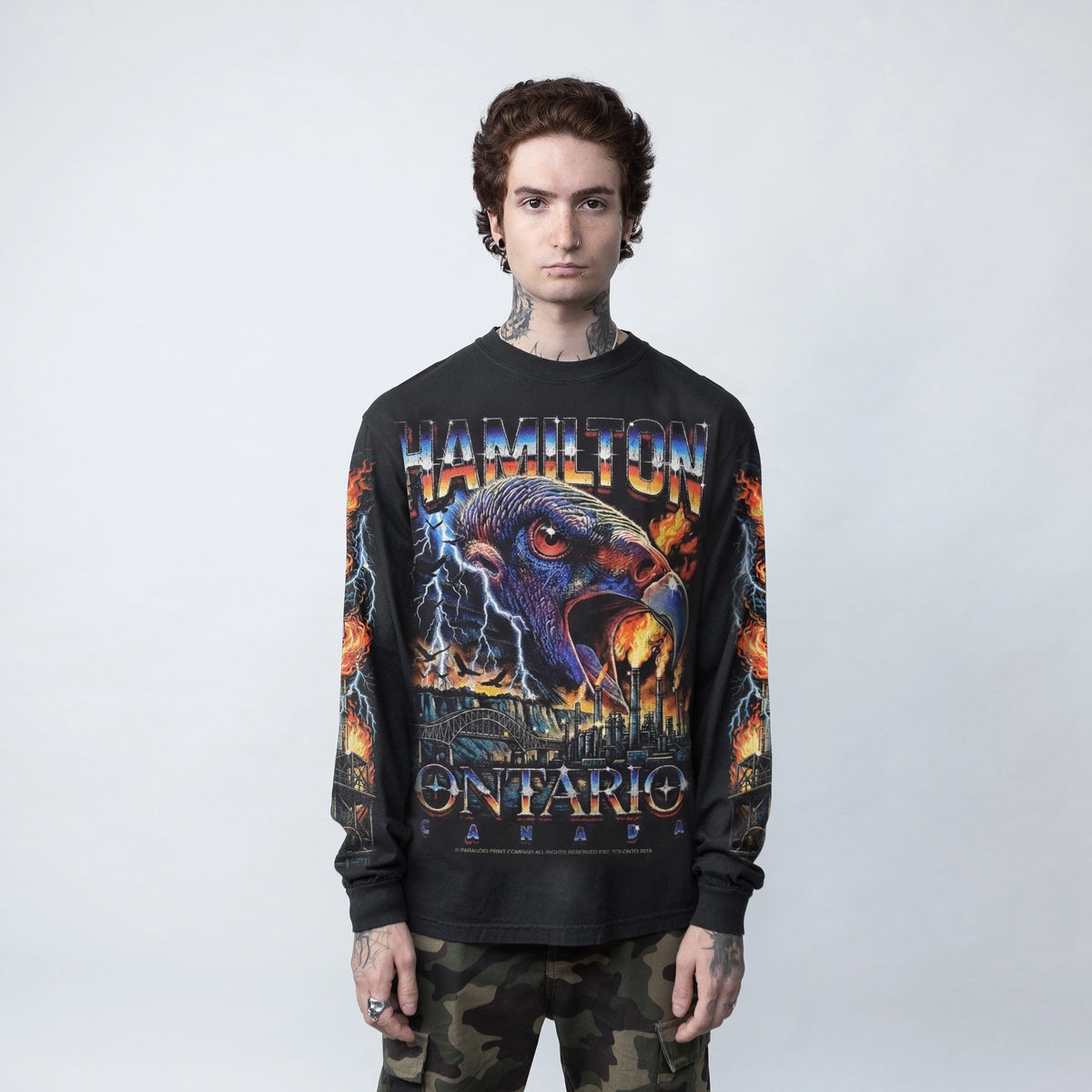 HAMILTON PREMIUM LONG SLEEVE T-SHIRT
