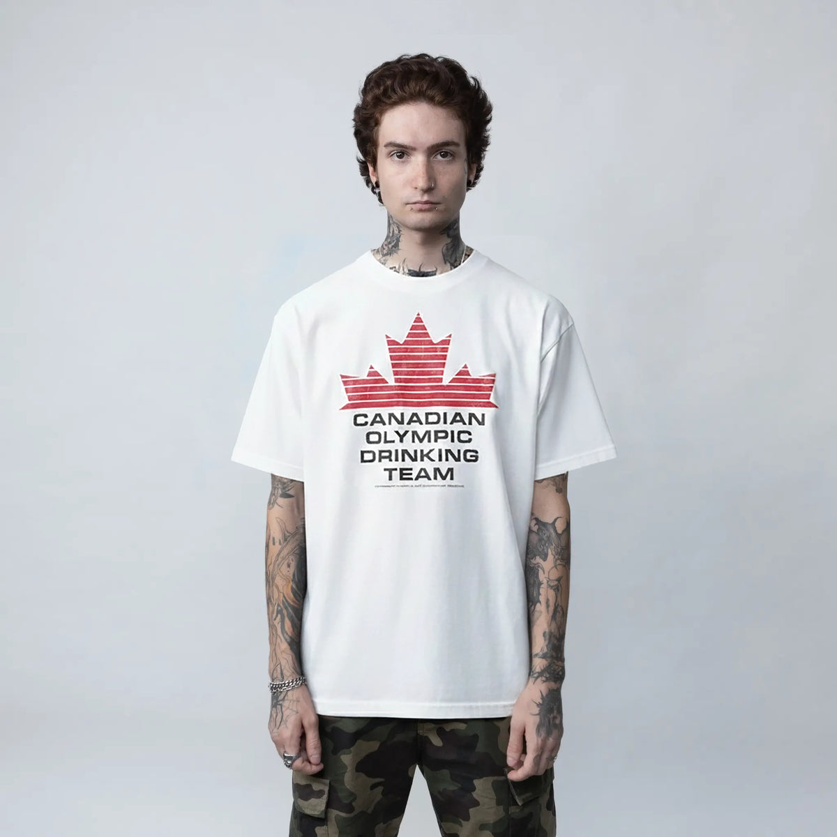 TEAM CANADA PREMIUM WHITE T-SHIRT