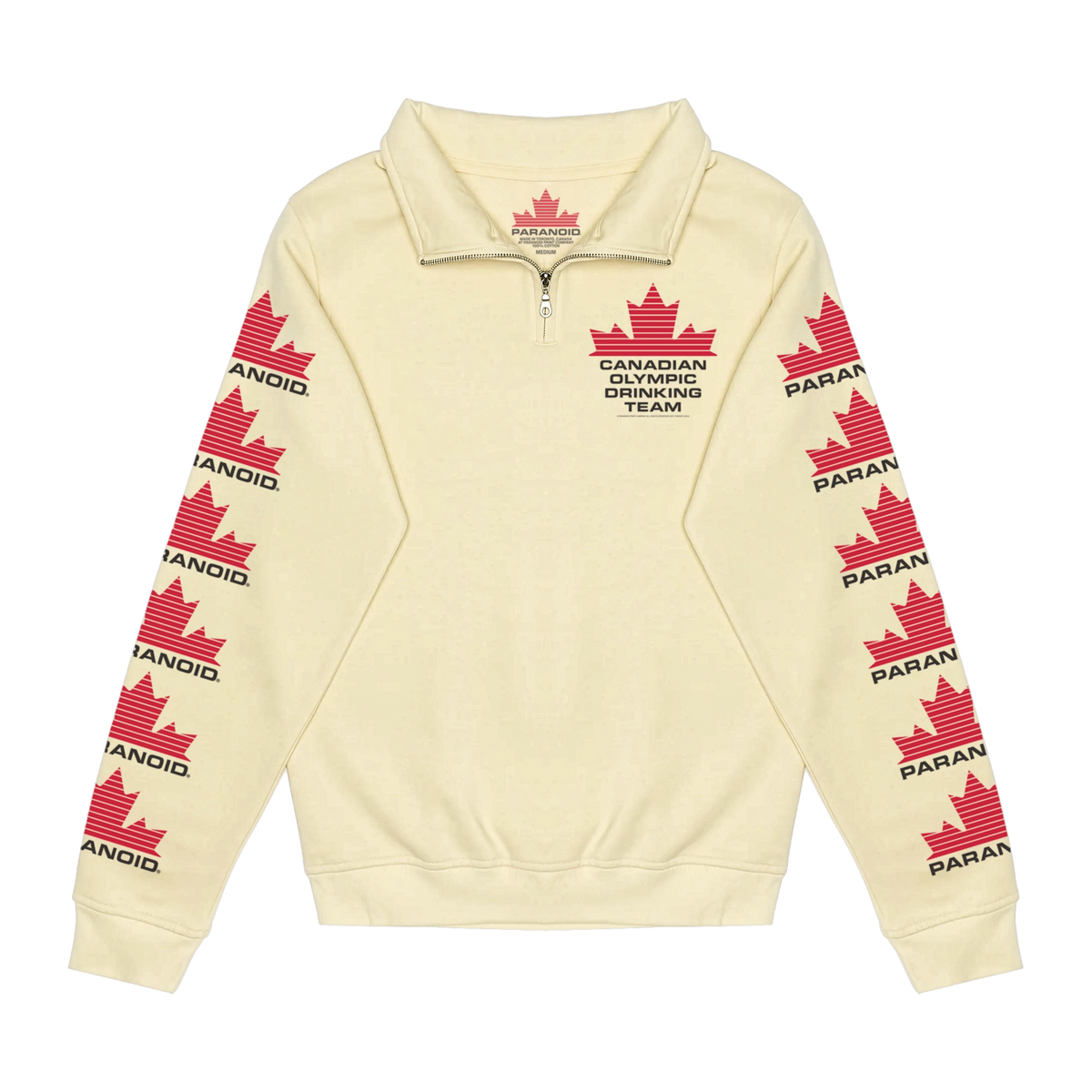 TEAM CANADA MIDWEIGHT QUARTER ZIP