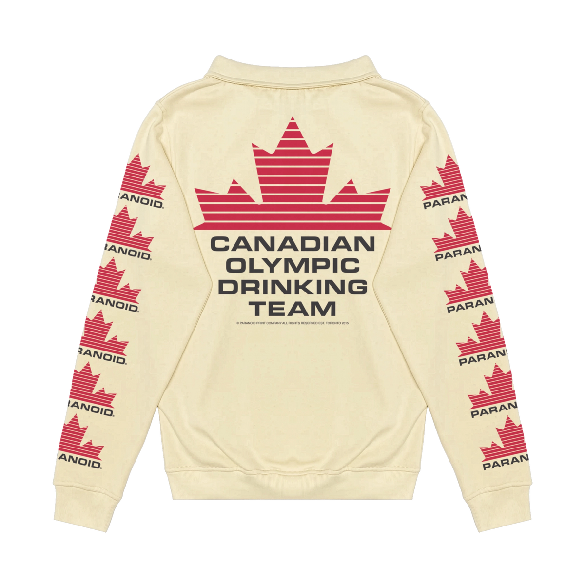 TEAM CANADA MIDWEIGHT QUARTER ZIP