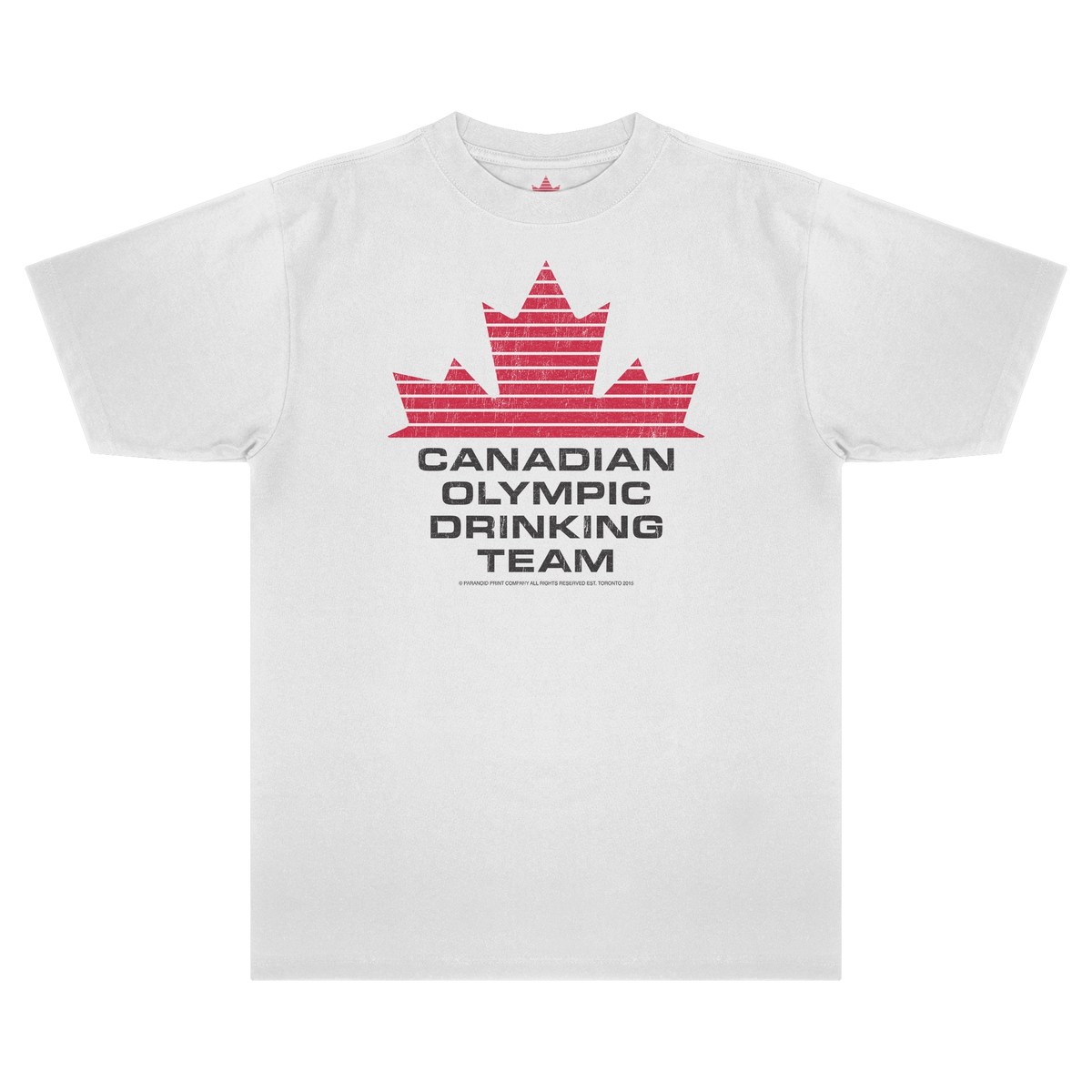 TEAM CANADA PREMIUM WHITE T-SHIRT